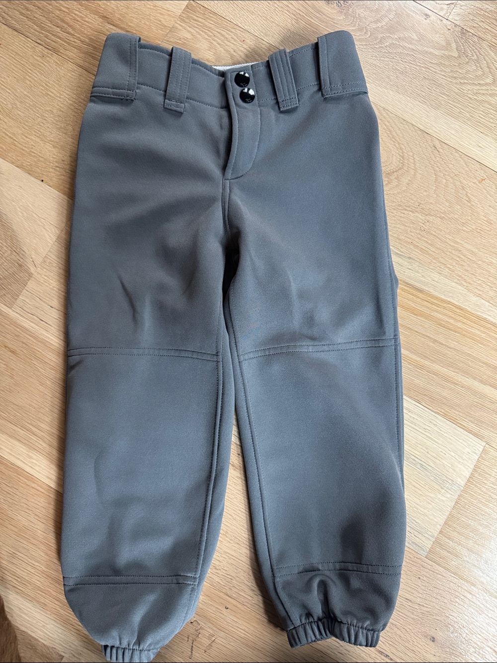 Girls Mizuno Grey softball pants